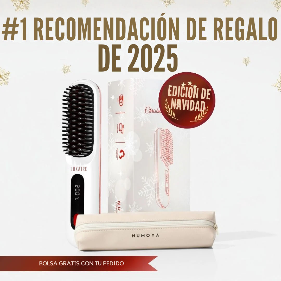 Cepillo Alisador Portátil Numoya - GoBrush PRO