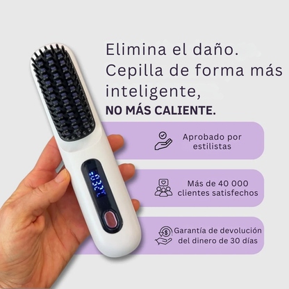 Cepillo Alisador Portátil Numoya - GoBrush PRO