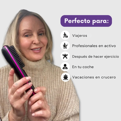Cepillo Alisador Portátil Numoya - GoBrush PRO