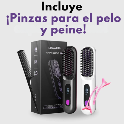 Cepillo Alisador Portátil Numoya - GoBrush PRO