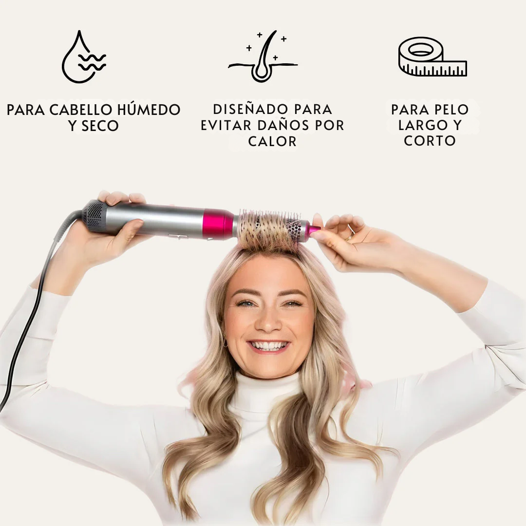 5 en 1 MultiStyler Pro – Secador y Moldeador Premium