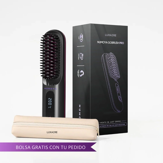 Cepillo Alisador Portátil Numoya - GoBrush PRO