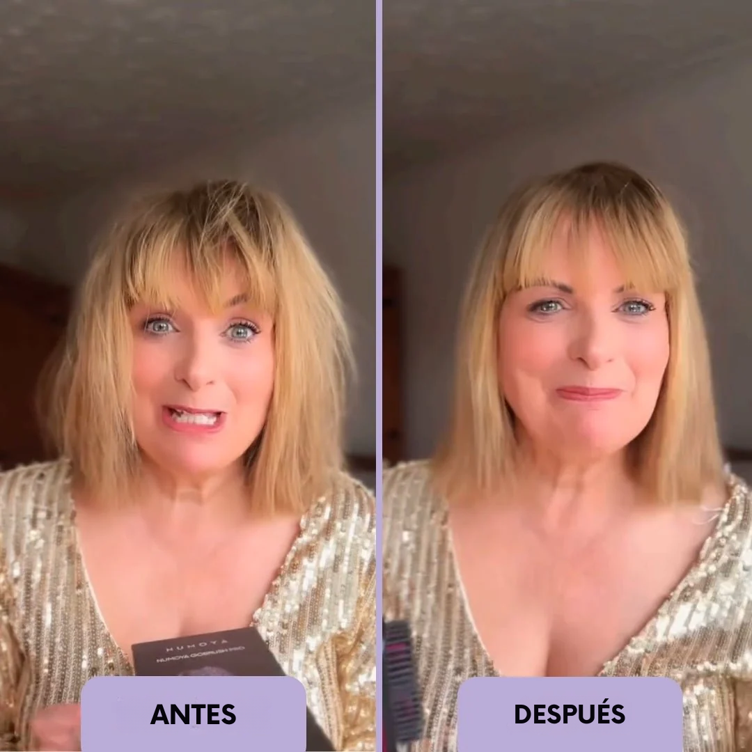 Cepillo Alisador Portátil Numoya - GoBrush PRO